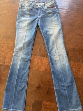 People’s Liberation Bootcut Jeans - Star Pocket